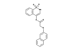 2-(2-naphthoxy)acetic Acid (1,1-diketo-2H-benzo[e]thiazin-4-yl) Ester