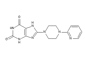 8-[4-(2-pyridyl)piperazino]-7H-xanthine