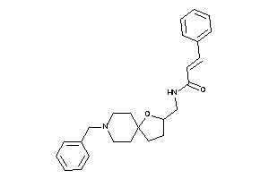 Image of N-[(8-benzyl-4-oxa-8-azaspiro[4.5]decan-3-yl)methyl]-3-phenyl-acrylamide