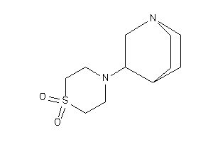 4-quinuclidin-3-yl-1,4-thiazinane 1,1-dioxide