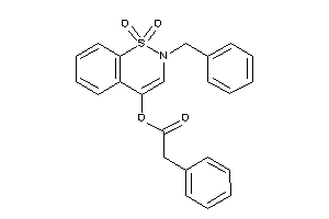 2-phenylacetic Acid (2-benzyl-1,1-diketo-benzo[e]thiazin-4-yl) Ester
