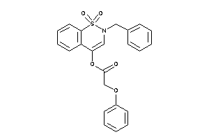 2-phenoxyacetic Acid (2-benzyl-1,1-diketo-benzo[e]thiazin-4-yl) Ester