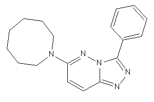 6-(azocan-1-yl)-3-phenyl-[1,2,4]triazolo[3,4-f]pyridazine