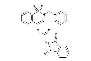 2-phthalimidoacetic Acid (2-benzyl-1,1-diketo-benzo[e]thiazin-4-yl) Ester