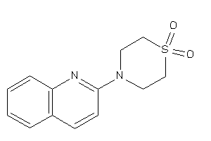 4-(2-quinolyl)-1,4-thiazinane 1,1-dioxide