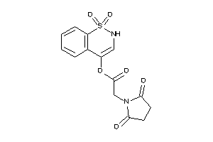 2-succinimidoacetic Acid (1,1-diketo-2H-benzo[e]thiazin-4-yl) Ester