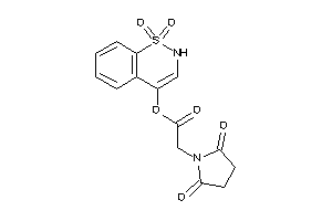 Image of 2-succinimidoacetic Acid (1,1-diketo-2H-benzo[e]thiazin-4-yl) Ester