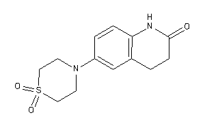 6-(1,1-diketo-1,4-thiazinan-4-yl)-3,4-dihydrocarbostyril