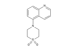 4-(5-quinolyl)-1,4-thiazinane 1,1-dioxide