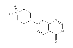 7-(1,1-diketo-1,4-thiazinan-4-yl)-3H-quinazolin-4-one