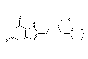 8-(2,3-dihydro-1,4-benzodioxin-3-ylmethylamino)-7H-xanthine