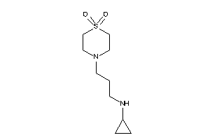 Cyclopropyl-[3-(1,1-diketo-1,4-thiazinan-4-yl)propyl]amine