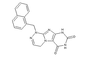 1-(1-naphthylmethyl)-4,9-dihydropurino[8,7-c][1,2,4]triazine-6,8-quinone