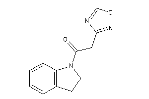 1-indolin-1-yl-2-(1,2,4-oxadiazol-3-yl)ethanone