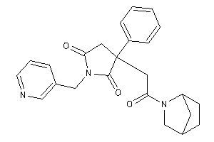 3-[2-(5-azabicyclo[2.2.1]heptan-5-yl)-2-keto-ethyl]-3-phenyl-1-(3-pyridylmethyl)pyrrolidine-2,5-quinone