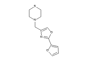 2-(2-furyl)-4-(thiomorpholinomethyl)oxazole