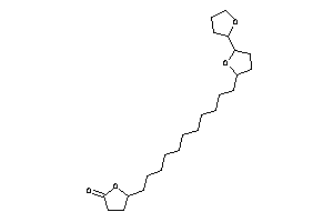Image of 5-[11-[5-(tetrahydrofuryl)tetrahydrofuran-2-yl]undecyl]tetrahydrofuran-2-one
