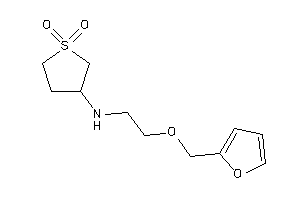 Image of (1,1-diketothiolan-3-yl)-[2-(2-furfuryloxy)ethyl]amine