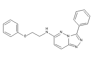 2-phenoxyethyl-(3-phenyl-[1,2,4]triazolo[3,4-f]pyridazin-6-yl)amine