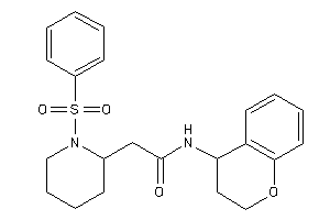 2-(1-besyl-2-piperidyl)-N-chroman-4-yl-acetamide