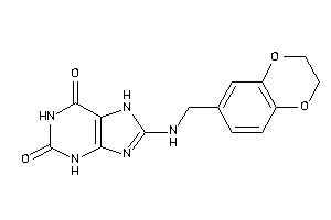 8-(2,3-dihydro-1,4-benzodioxin-6-ylmethylamino)-7H-xanthine