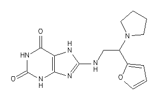 8-[[2-(2-furyl)-2-pyrrolidino-ethyl]amino]-7H-xanthine