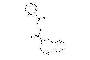 1-(3,5-dihydro-2H-1,4-benzoxazepin-4-yl)-4-phenyl-butane-1,4-dione