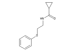 Image of N-(2-phenoxyethyl)cyclopropanecarboxamide
