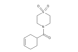 Cyclohex-3-en-1-yl-(1,1-diketo-1,4-thiazinan-4-yl)methanone