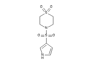 4-(1H-pyrrol-3-ylsulfonyl)-1,4-thiazinane 1,1-dioxide