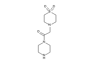 2-(1,1-diketo-1,4-thiazinan-4-yl)-1-piperazino-ethanone