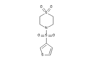 4-(3-thienylsulfonyl)-1,4-thiazinane 1,1-dioxide