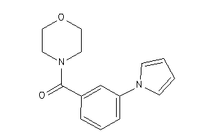 Morpholino-(3-pyrrol-1-ylphenyl)methanone