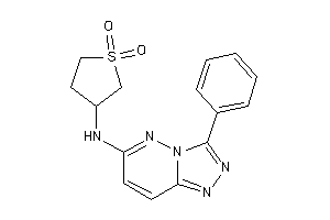 (1,1-diketothiolan-3-yl)-(3-phenyl-[1,2,4]triazolo[3,4-f]pyridazin-6-yl)amine