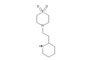 4-[2-(2-piperidyl)ethyl]-1,4-thiazinane 1,1-dioxide