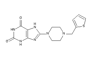 8-[4-(2-thenyl)piperazino]-7H-xanthine