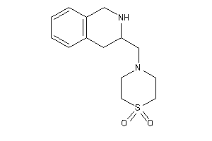 4-(1,2,3,4-tetrahydroisoquinolin-3-ylmethyl)-1,4-thiazinane 1,1-dioxide