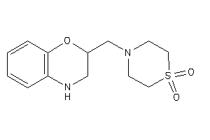 4-(3,4-dihydro-2H-1,4-benzoxazin-2-ylmethyl)-1,4-thiazinane 1,1-dioxide