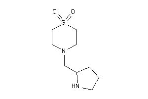 4-(pyrrolidin-2-ylmethyl)-1,4-thiazinane 1,1-dioxide