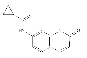 Image of N-(2-keto-1H-quinolin-7-yl)cyclopropanecarboxamide