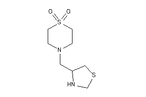 4-(thiazolidin-4-ylmethyl)-1,4-thiazinane 1,1-dioxide