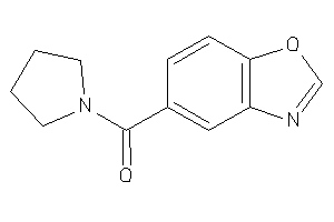 1,3-benzoxazol-5-yl(pyrrolidino)methanone