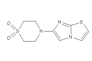 4-imidazo[2,1-b]thiazol-6-yl-1,4-thiazinane 1,1-dioxide