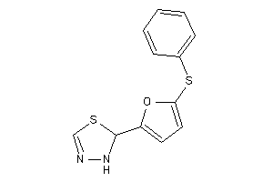2-[5-(phenylthio)-2-furyl]-2,3-dihydro-1,3,4-thiadiazole