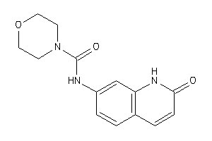 N-(2-keto-1H-quinolin-7-yl)morpholine-4-carboxamide