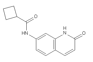 N-(2-keto-1H-quinolin-7-yl)cyclobutanecarboxamide