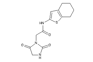 2-(2,5-diketoimidazolidin-1-yl)-N-(4,5,6,7-tetrahydrobenzothiophen-2-yl)acetamide