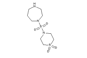 4-(1,4-diazepan-1-ylsulfonyl)-1,4-thiazinane 1,1-dioxide