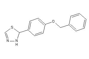 2-(4-benzoxyphenyl)-2,3-dihydro-1,3,4-thiadiazole