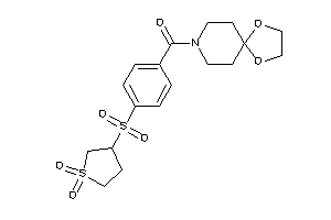 [4-(1,1-diketothiolan-3-yl)sulfonylphenyl]-(1,4-dioxa-8-azaspiro[4.5]decan-8-yl)methanone